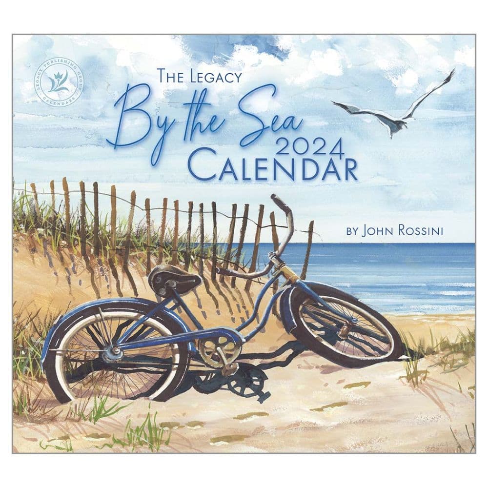 By The Sea 2024 Wall Calendar