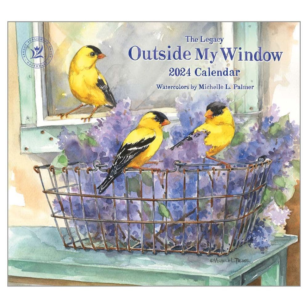 Outside My Window 2024 Wall Calendar