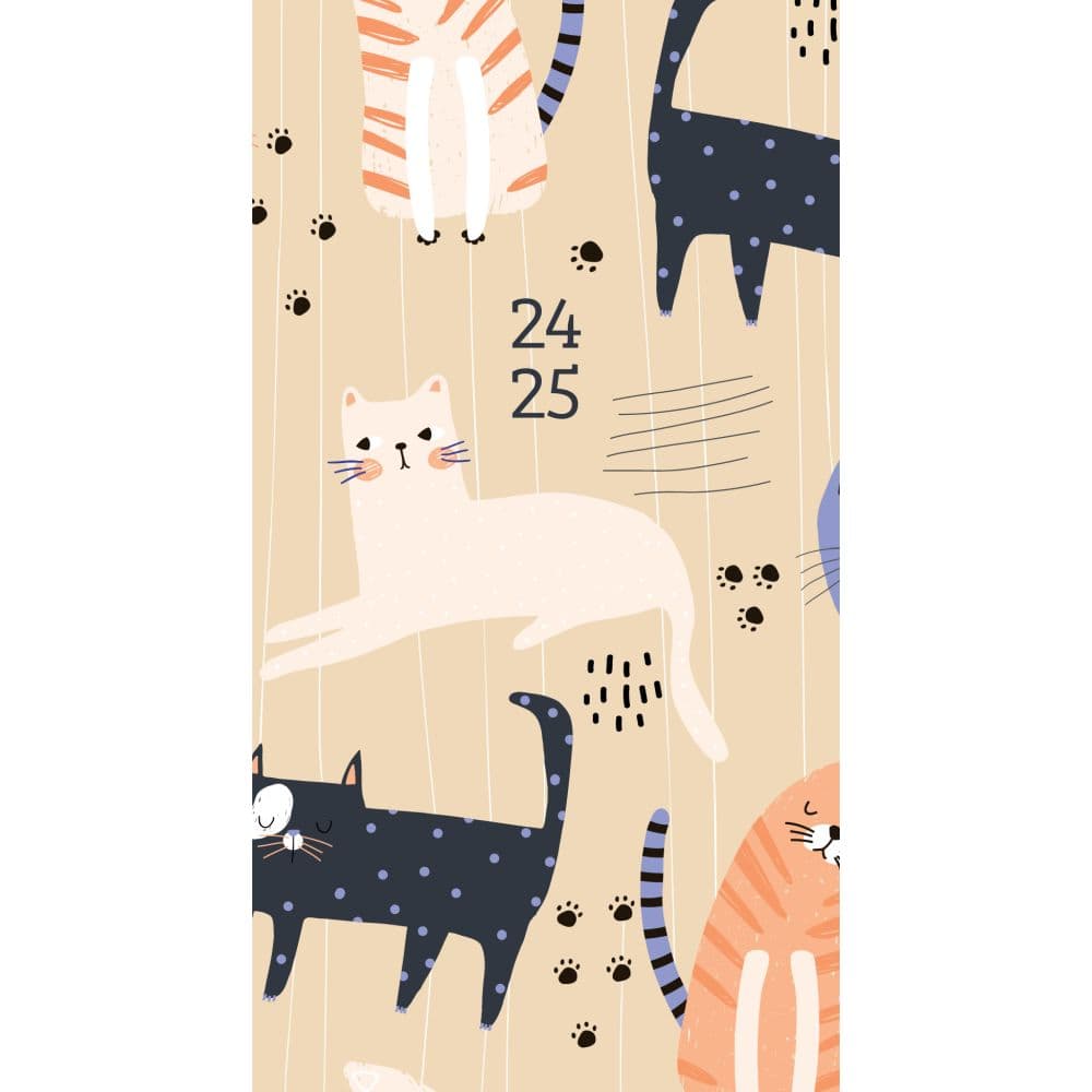 Purrfect 2 Year 2024 Pocket Planner