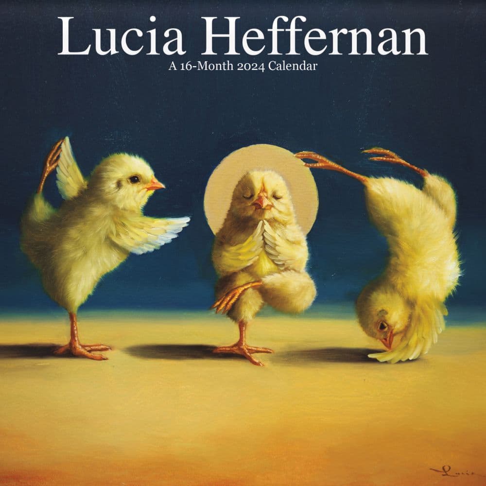 Lucia Heffernan 2024 Wall Calendar