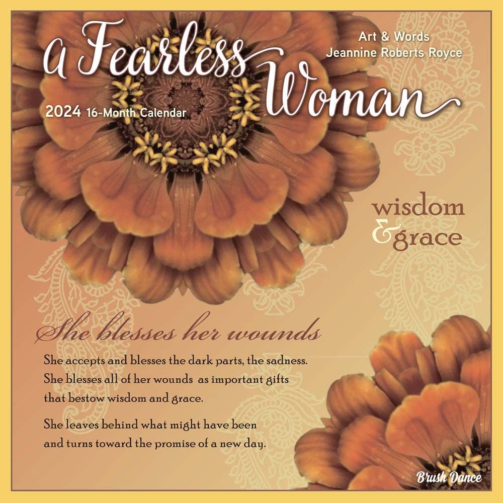 Fearless Woman 2024 Wall Calendar