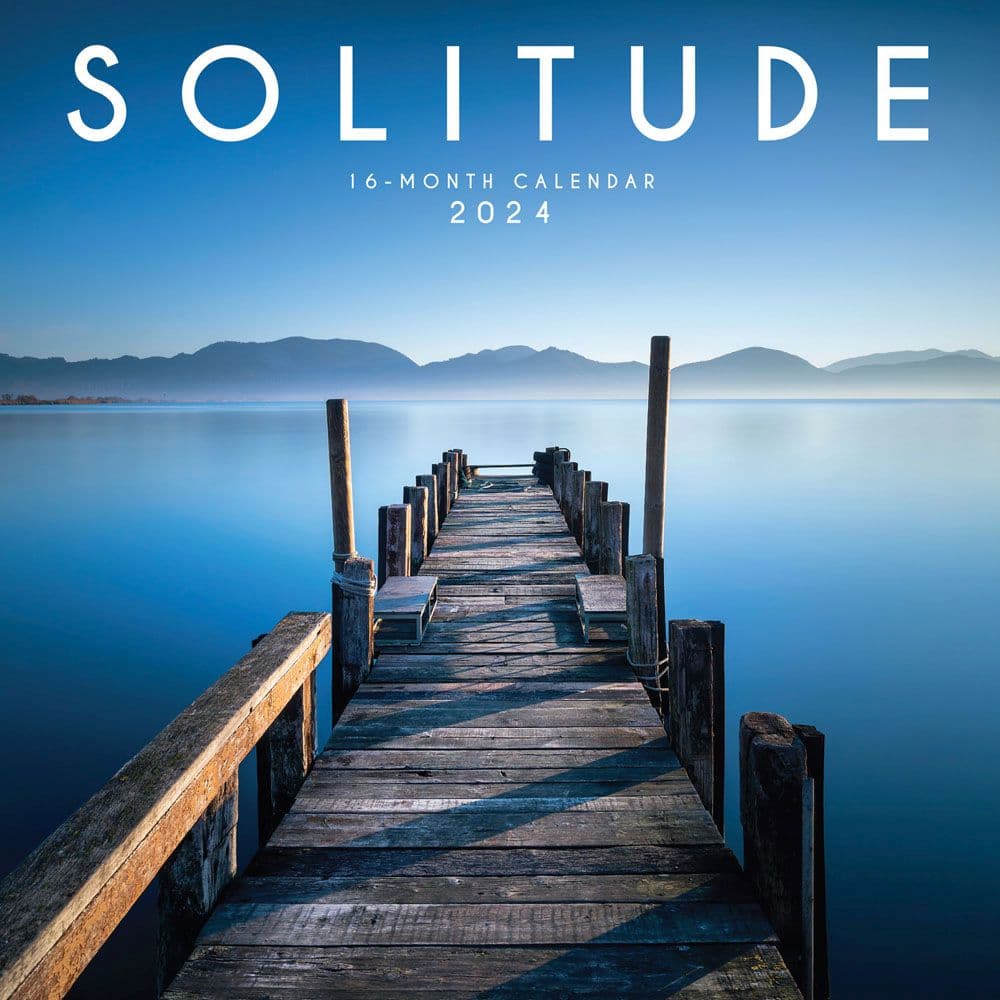 Solitude 2024 Wall Calendar