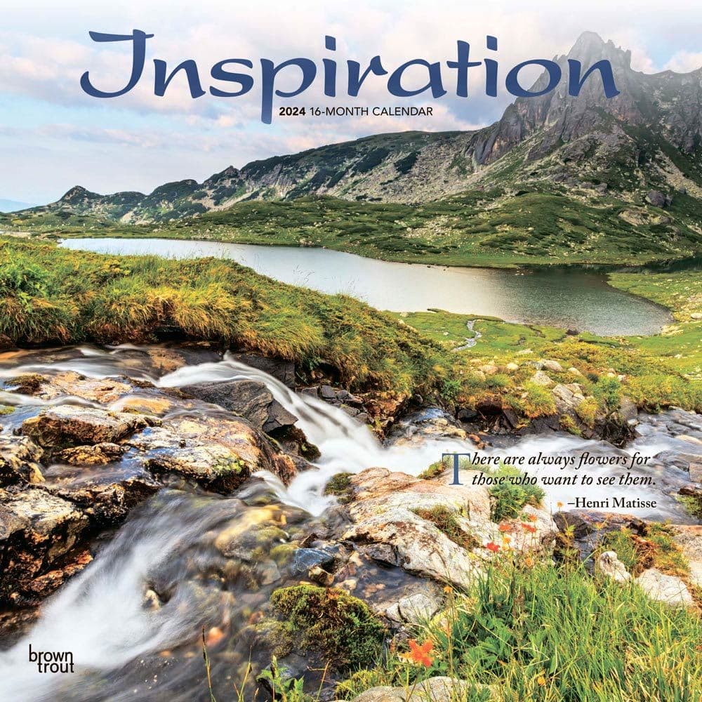 Inspiration 2024 Wall Calendar