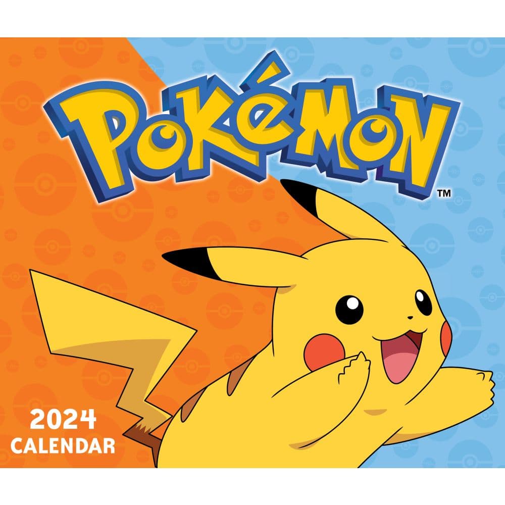 Pokemon 2024 Desk Calendar