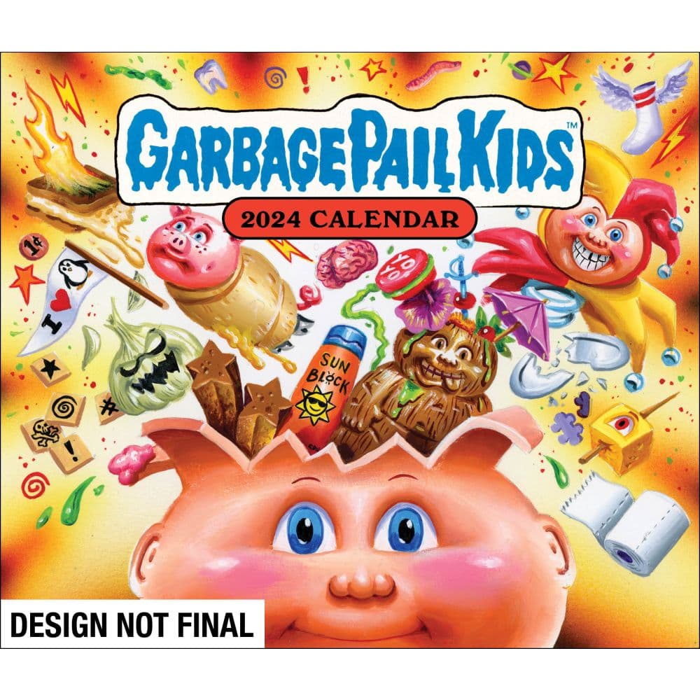 Garbage Pail Kids Bizarre Holidays 2024 Desk Calendar