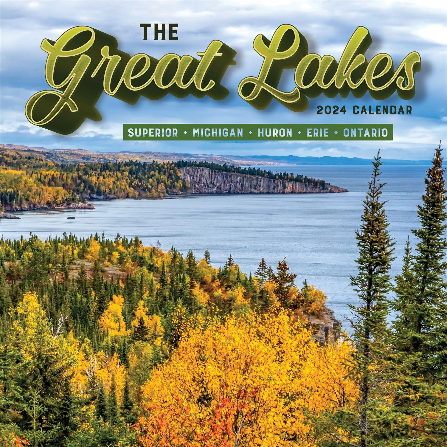 Great Lakes 2024 Wall Calendar