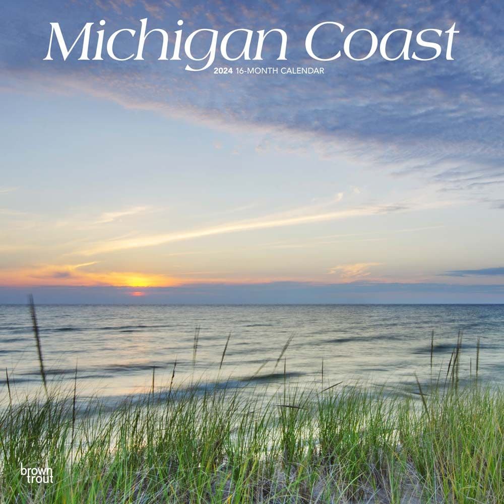 Michigan Coast 2024 Wall Calendar