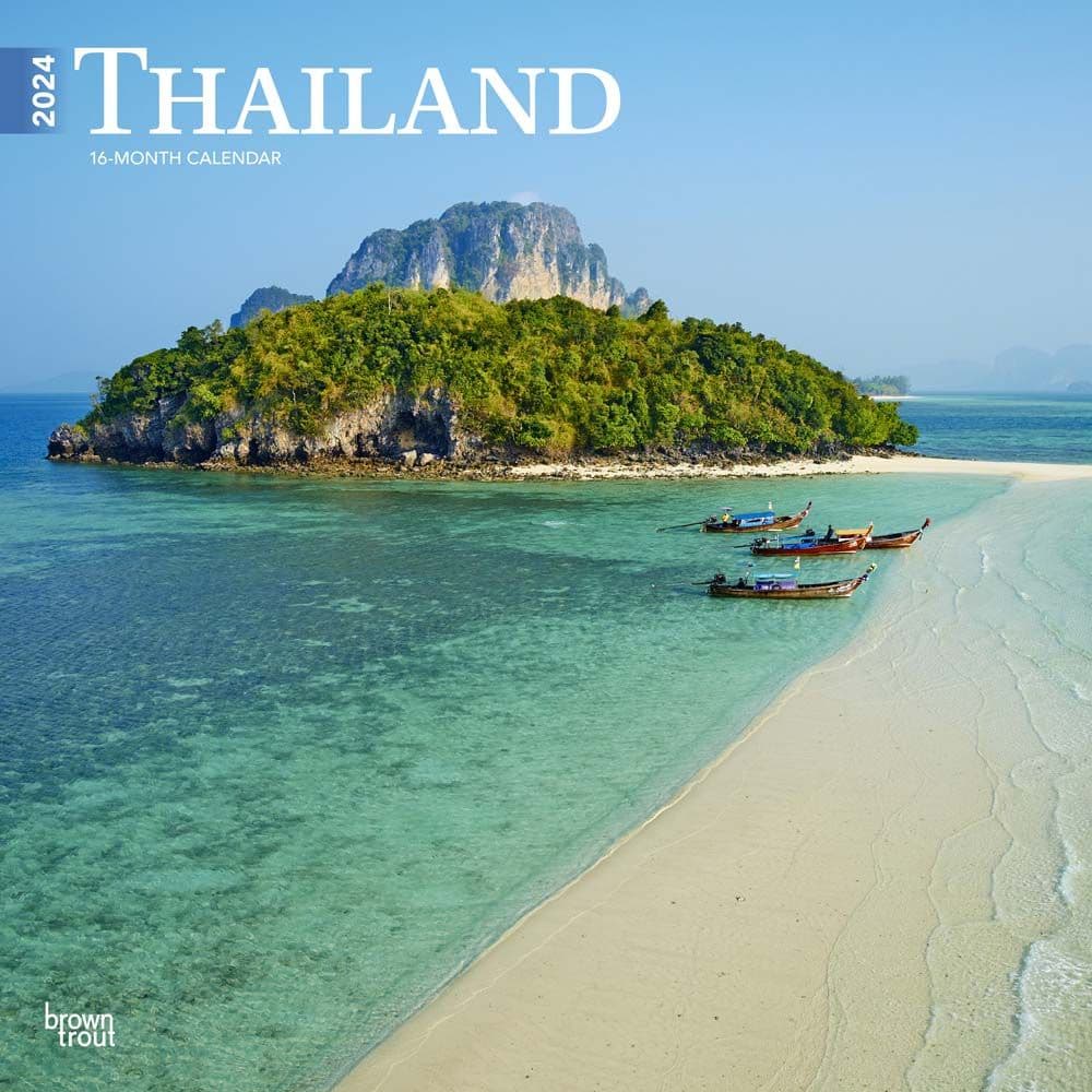 Thailand 2024 Wall Calendar