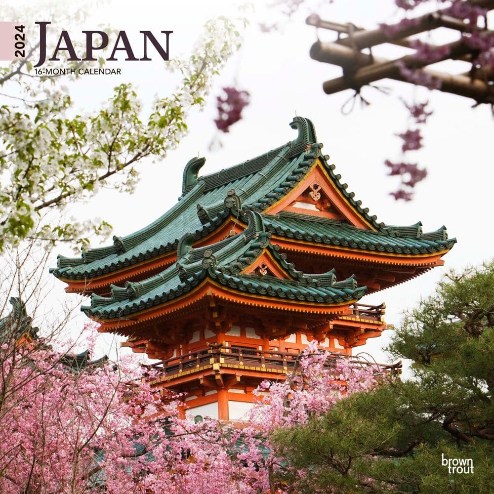 Japan 2024 Wall Calendar