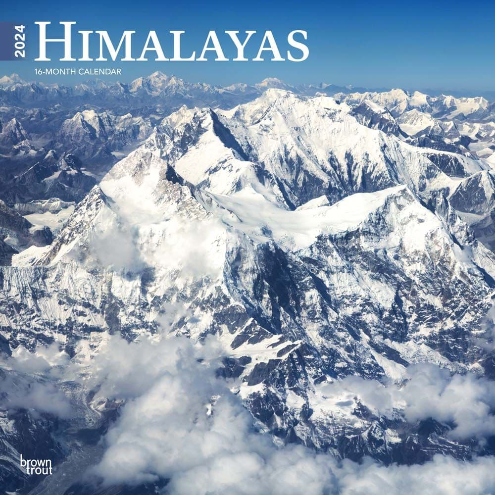 Himalayas 2024 Wall Calendar