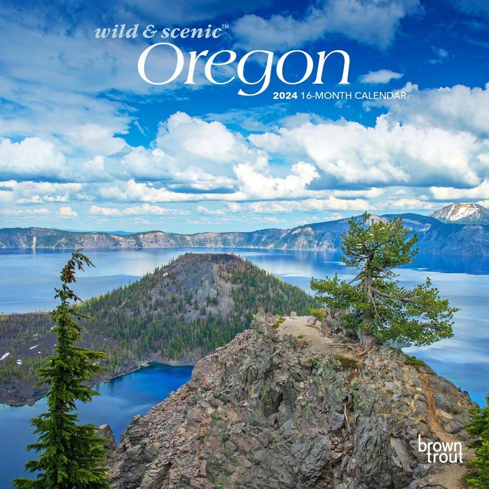 Oregon 2024 Mini Wall Calendar