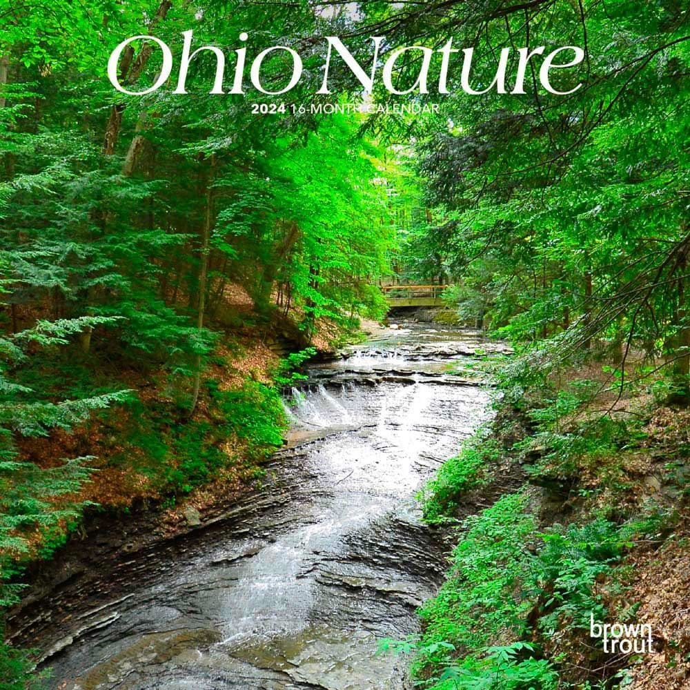 Ohio 2024 Mini Wall Calendar