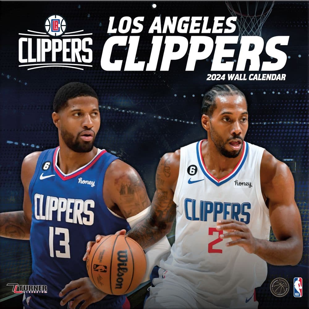 Los Angeles Clippers 2024 Wall Calendar