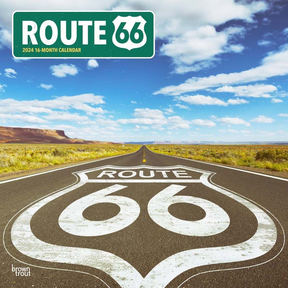 Route 66 2024 Wall Calendar