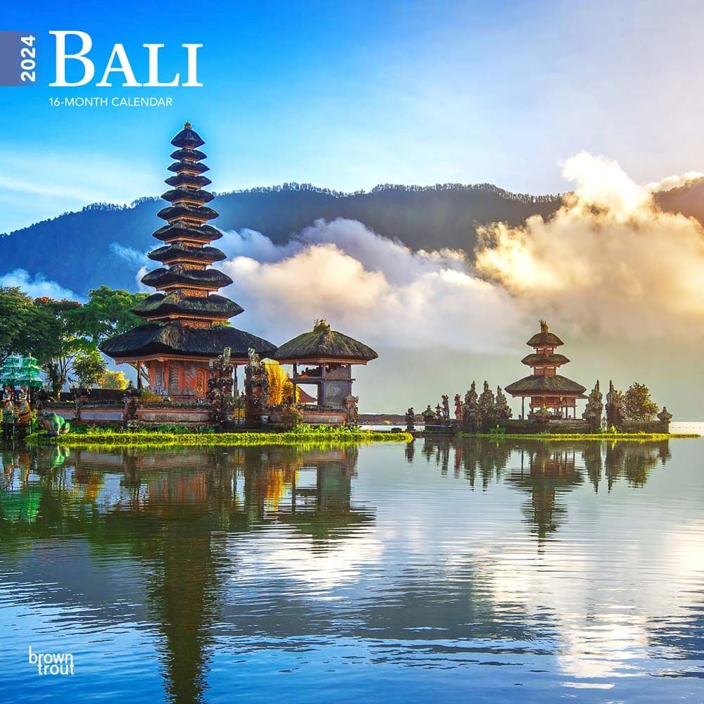 Bali 2024 Wall Calendar