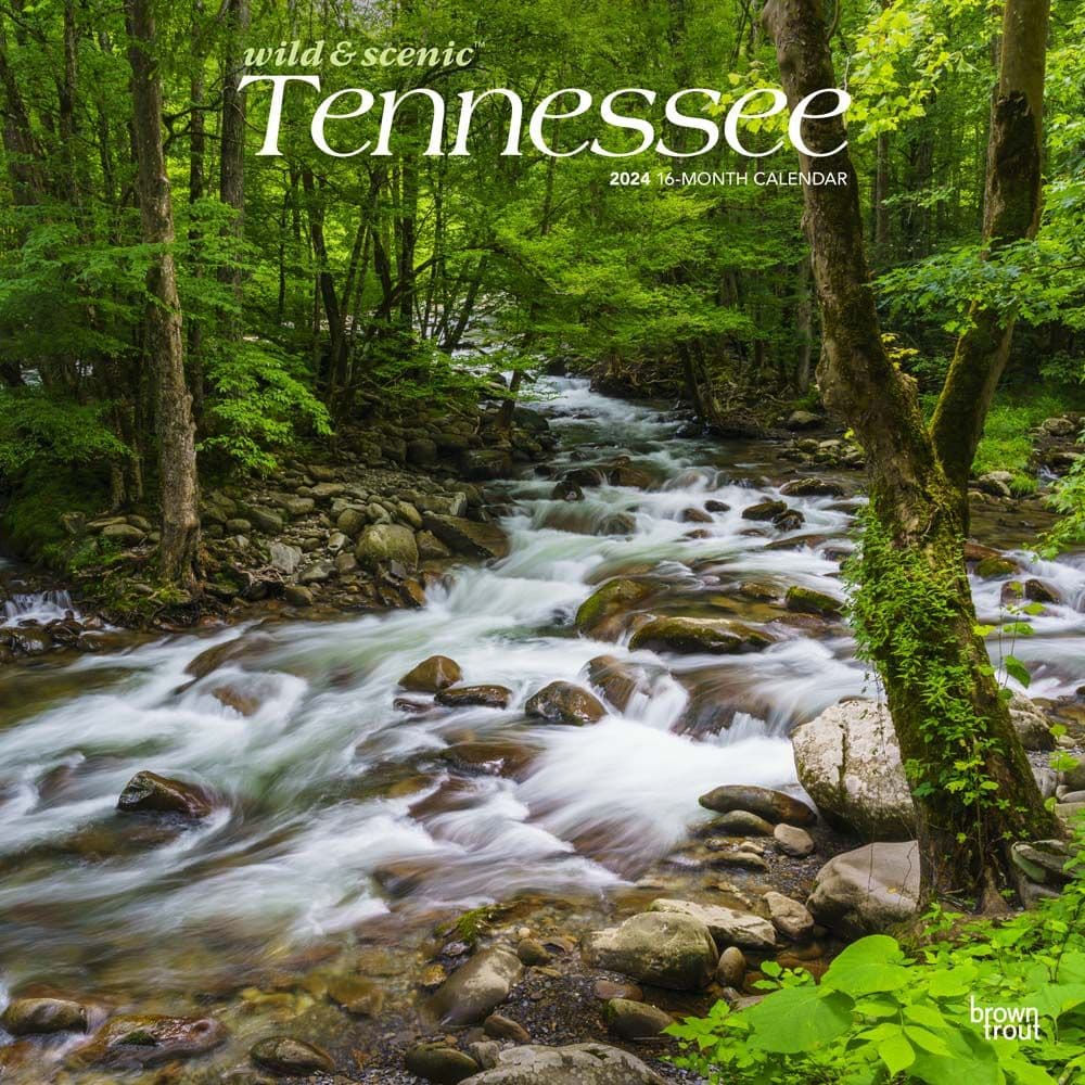 Tennessee Wild and Scenic 2024 Wall Calendar