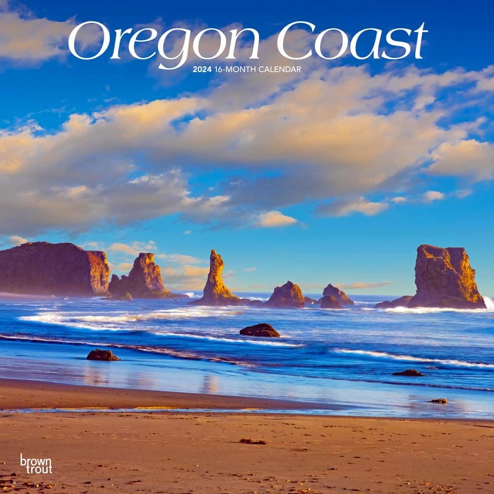 Oregon Coast 2024 Wall Calendar