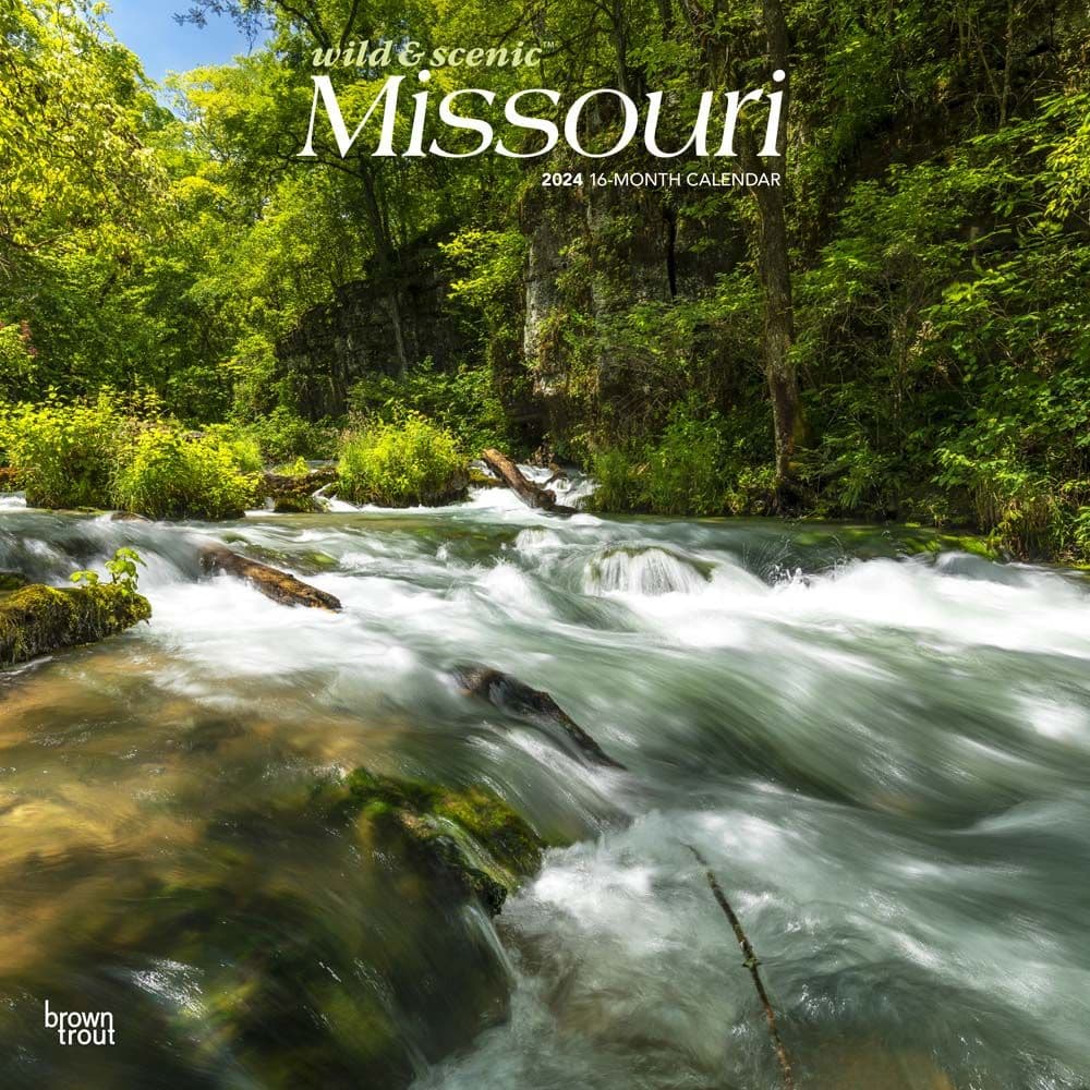 Missouri Wild and Scenic 2024 Wall Calendar