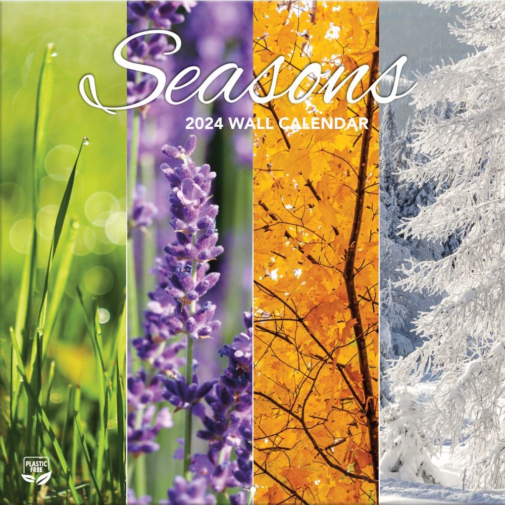 Seasons Photo 2024 Wall Calendar