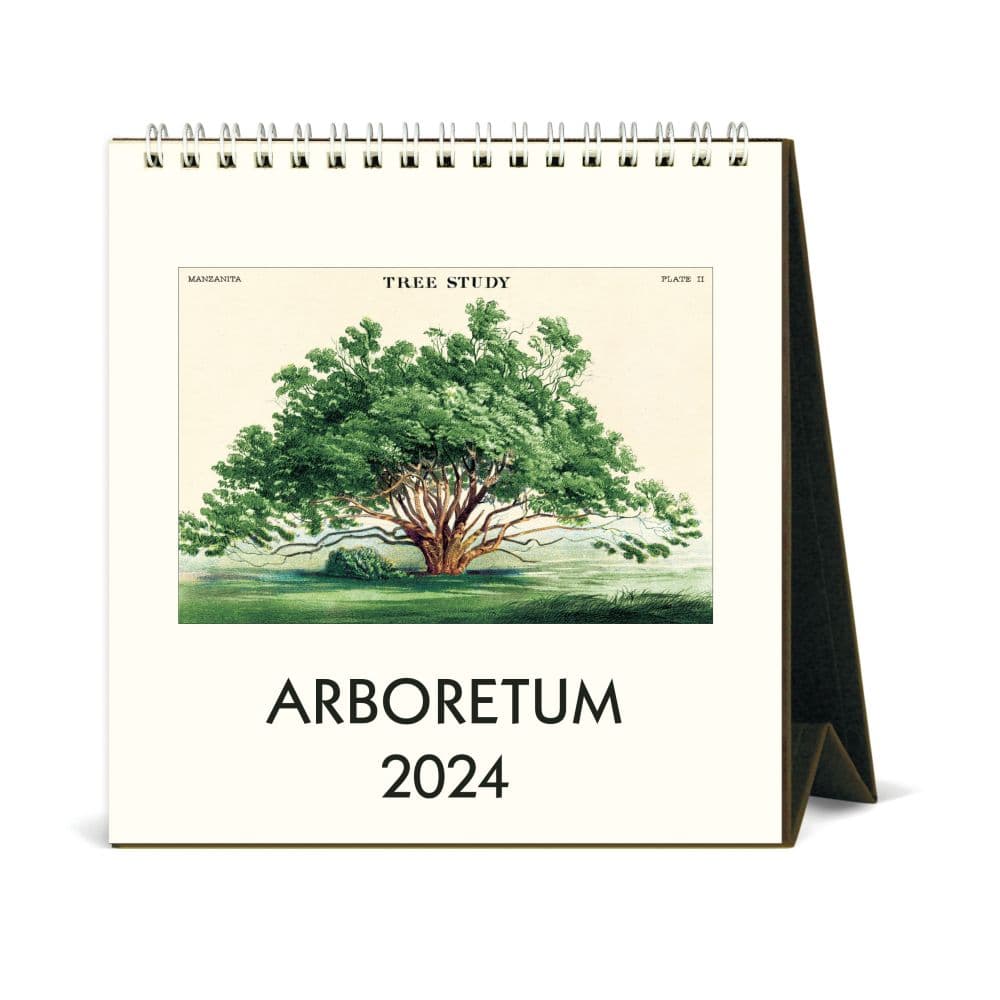 Arboretum 2024 Easel Desk Calendar
