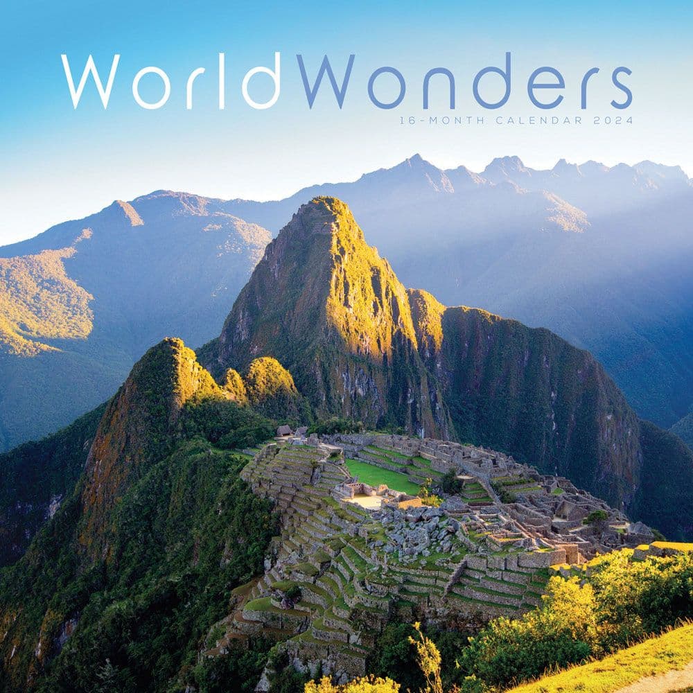 World Wonders 2024 Wall Calendar