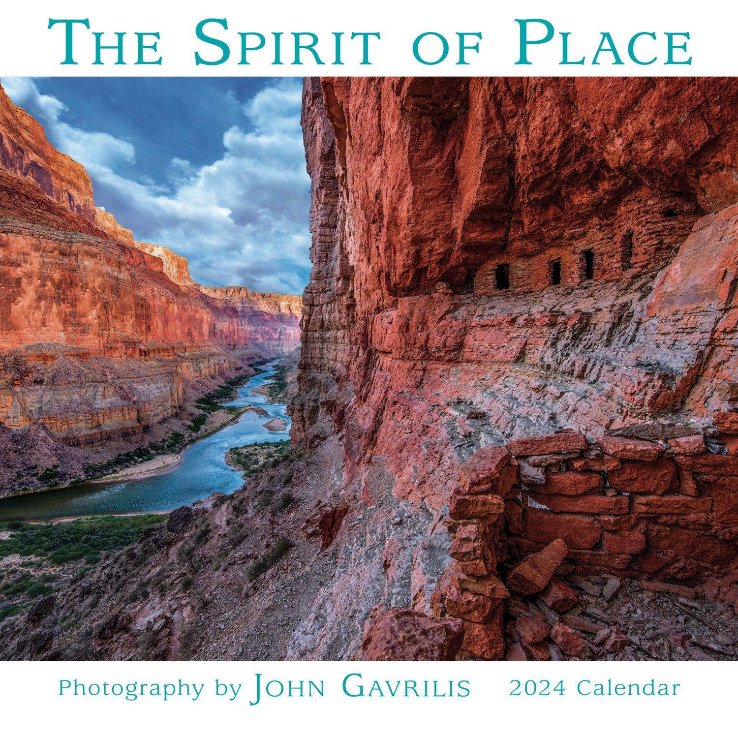 Spirit of Place 2024 Mini Wall Calendar