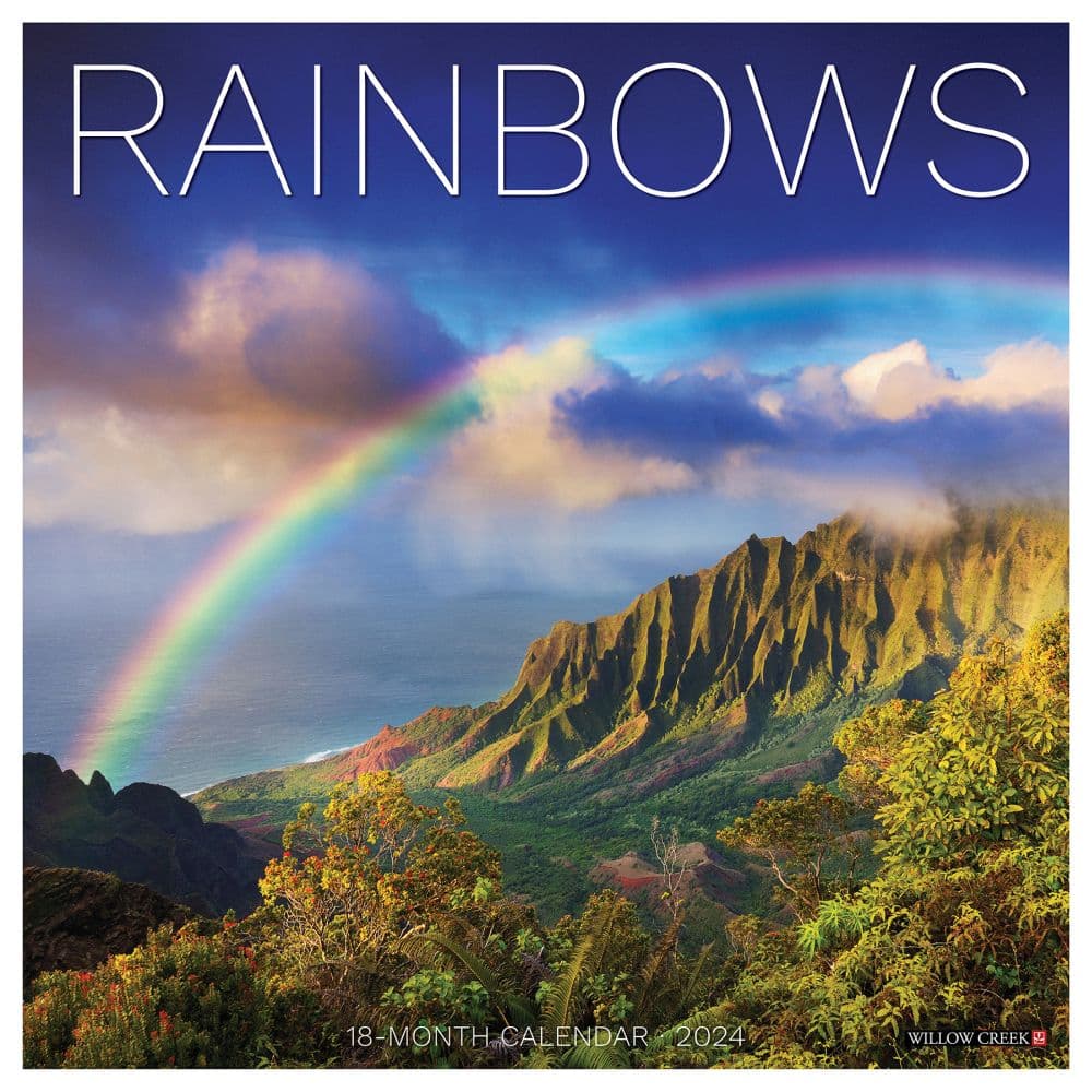 Rainbows 2024 Wall Calendar