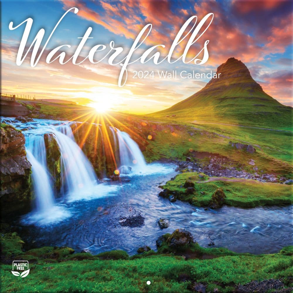 Waterfalls 2024 Mini Wall Calendar