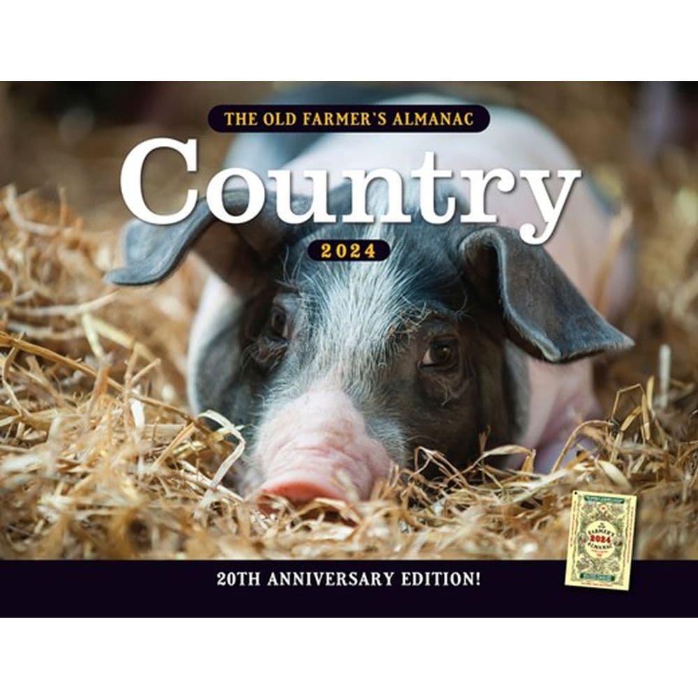 Old Farmers Almanac Country 2024 Wall Calendar