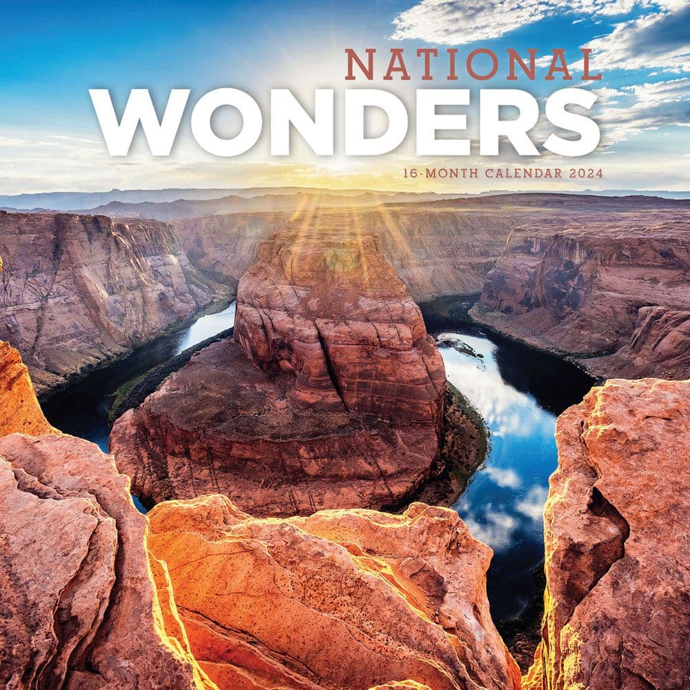 National Wonders 2024 Wall Calendar