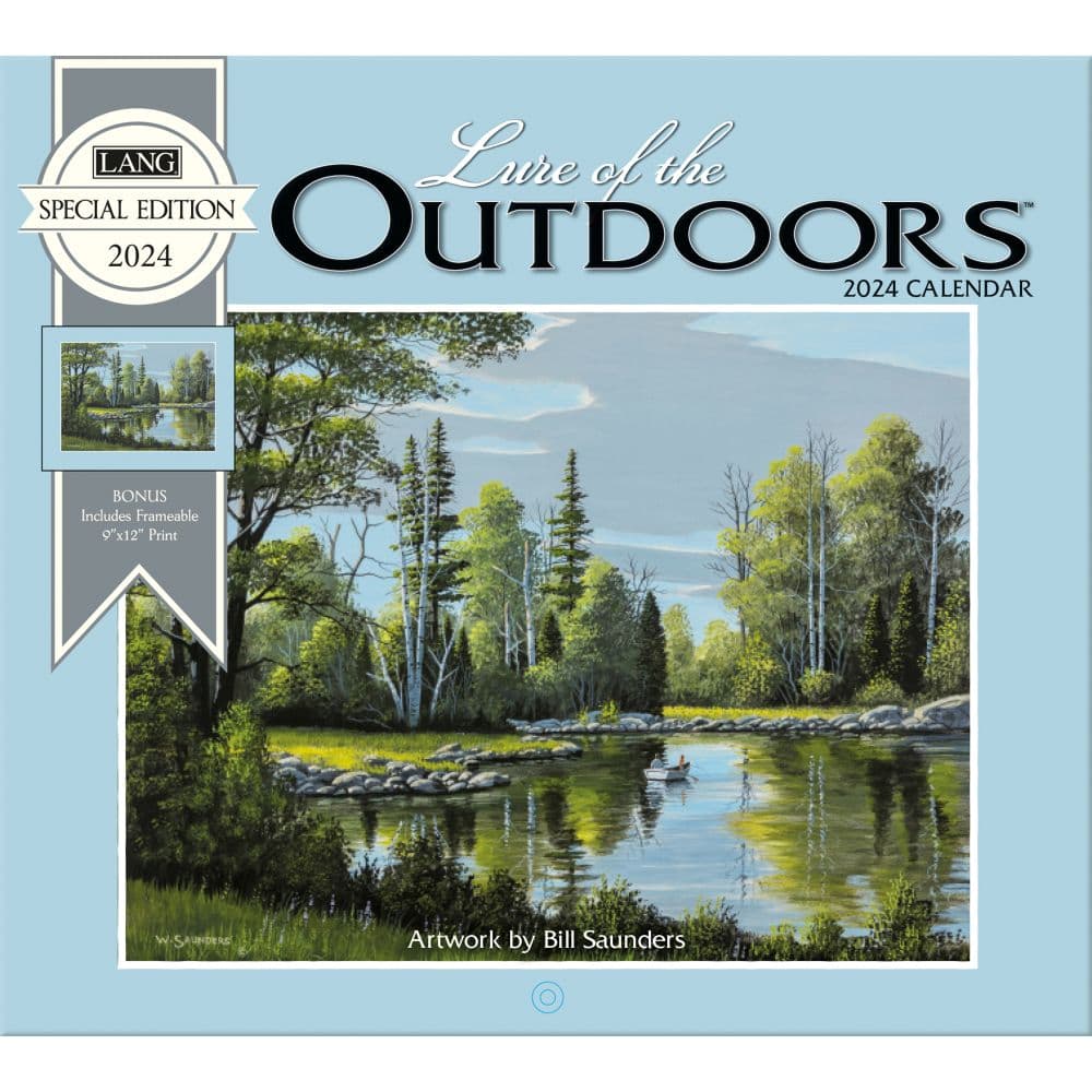 Lure of the Outdoors Special Edition 2024 Wall Calendar