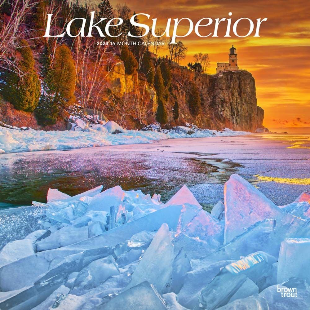 Lake Superior 2024 Wall Calendar