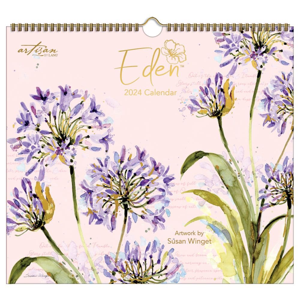 Eden 2024 Wall Calendar