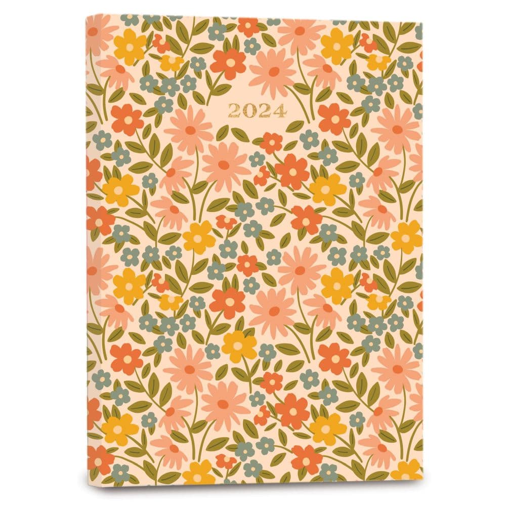 Retro Floral Weekly SC 2024 Planner