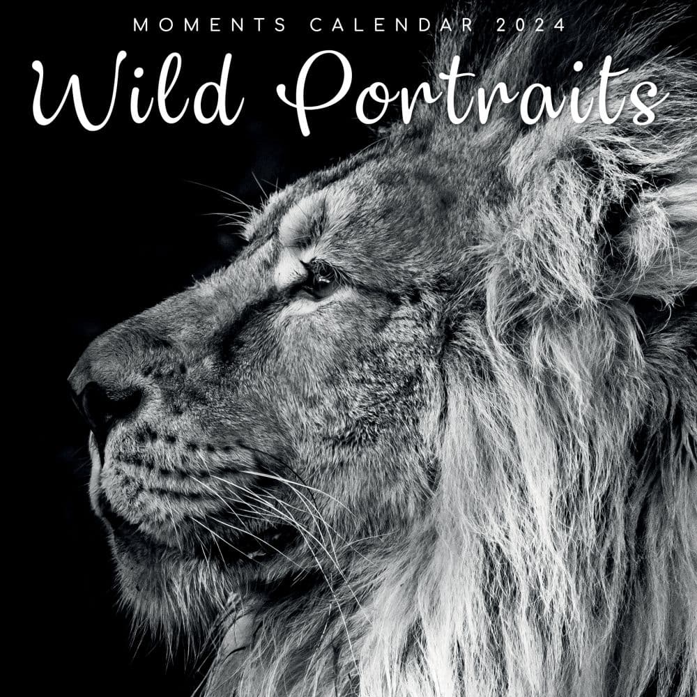 Wild Portraits 2024 Wall Calendar