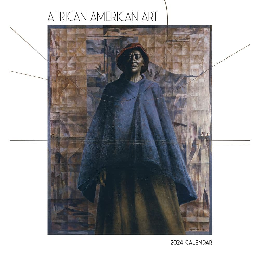 African American Art 2024 Wall Calendar