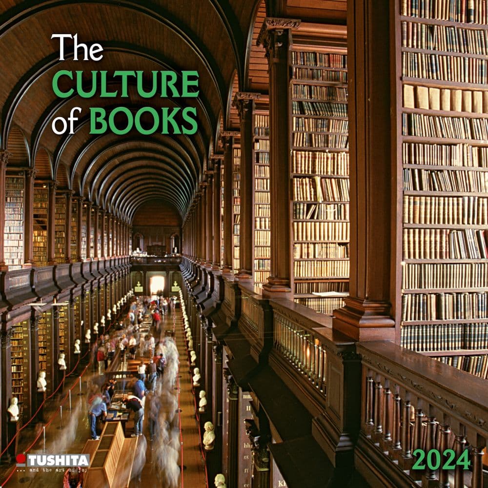 Culture Of Books 2024 Wall Calendar