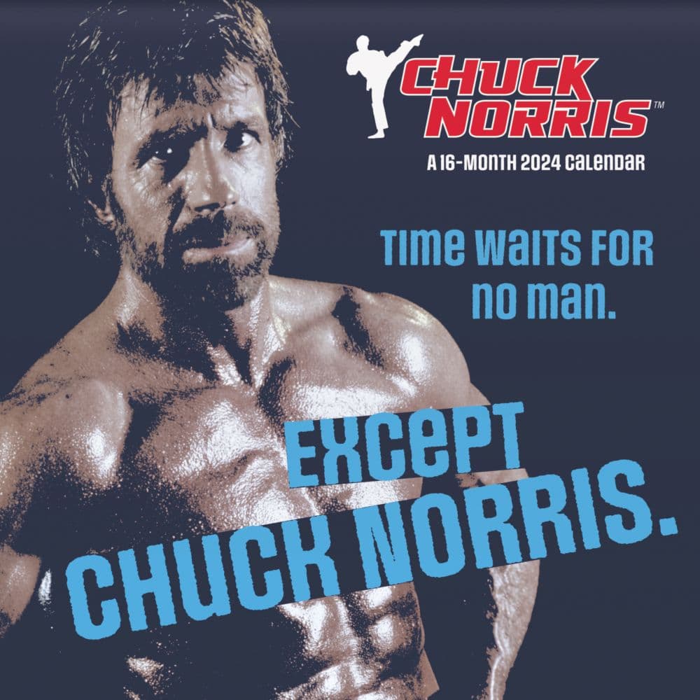 Chuck Norris 2024 Wall Calendar