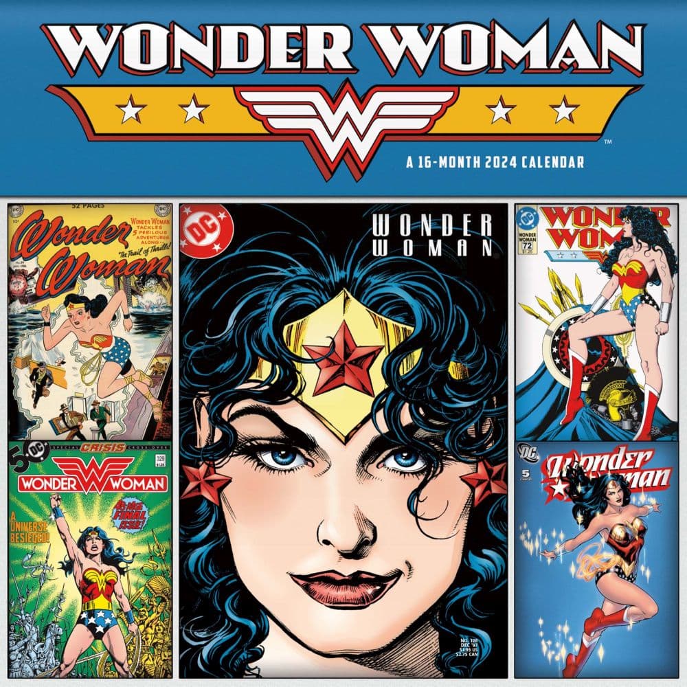Wonder Woman 1984 2024 Wall Calendar
