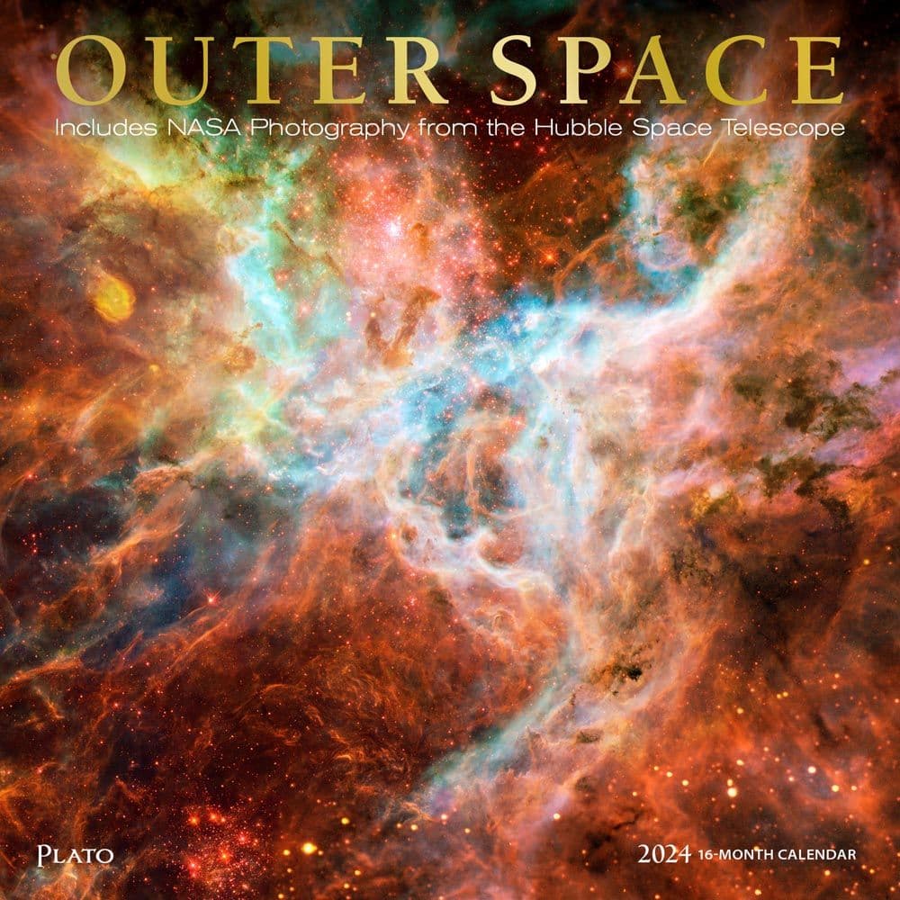 Outer Space 2024 Wall Calendar