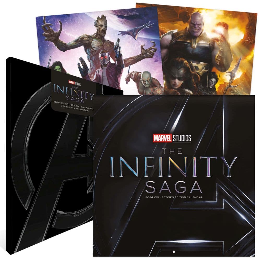 Marvel Infinity Saga Collectors Edition 2024 Wall Calendar