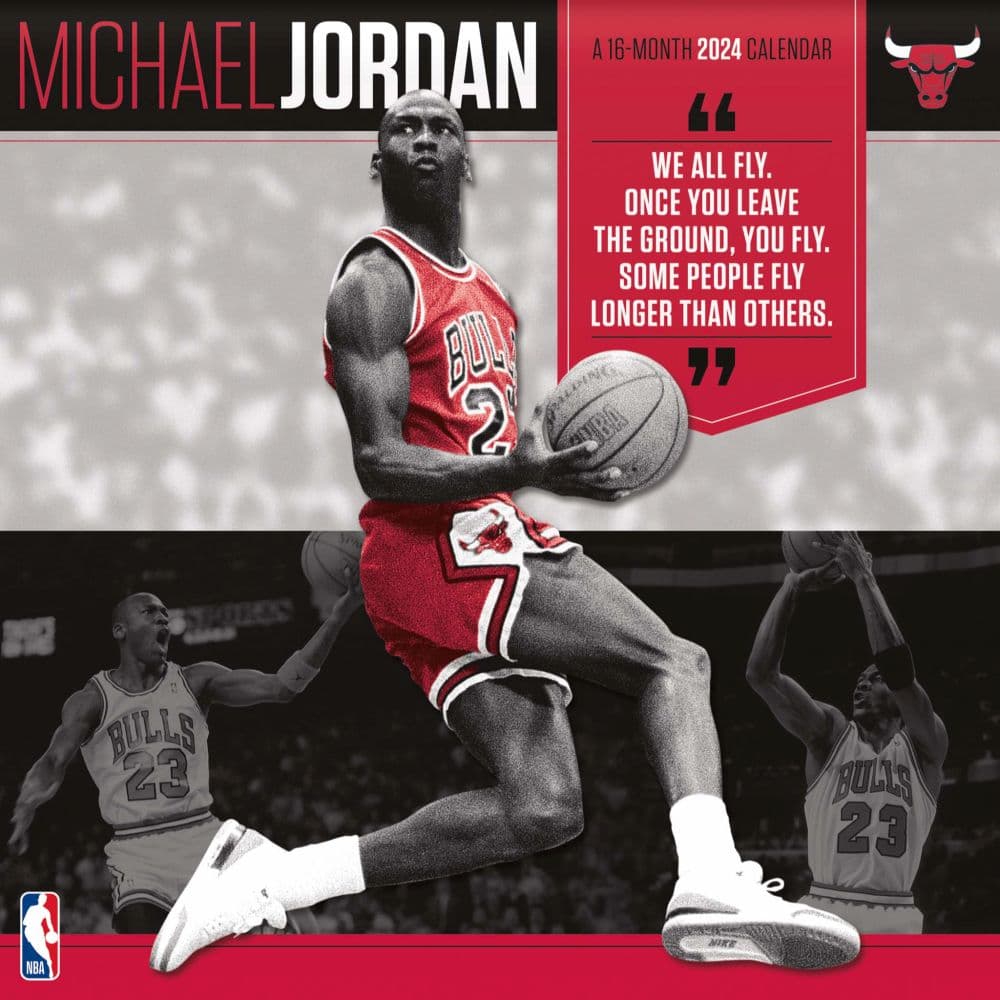 Michael Jordan 2024 Wall Calendar