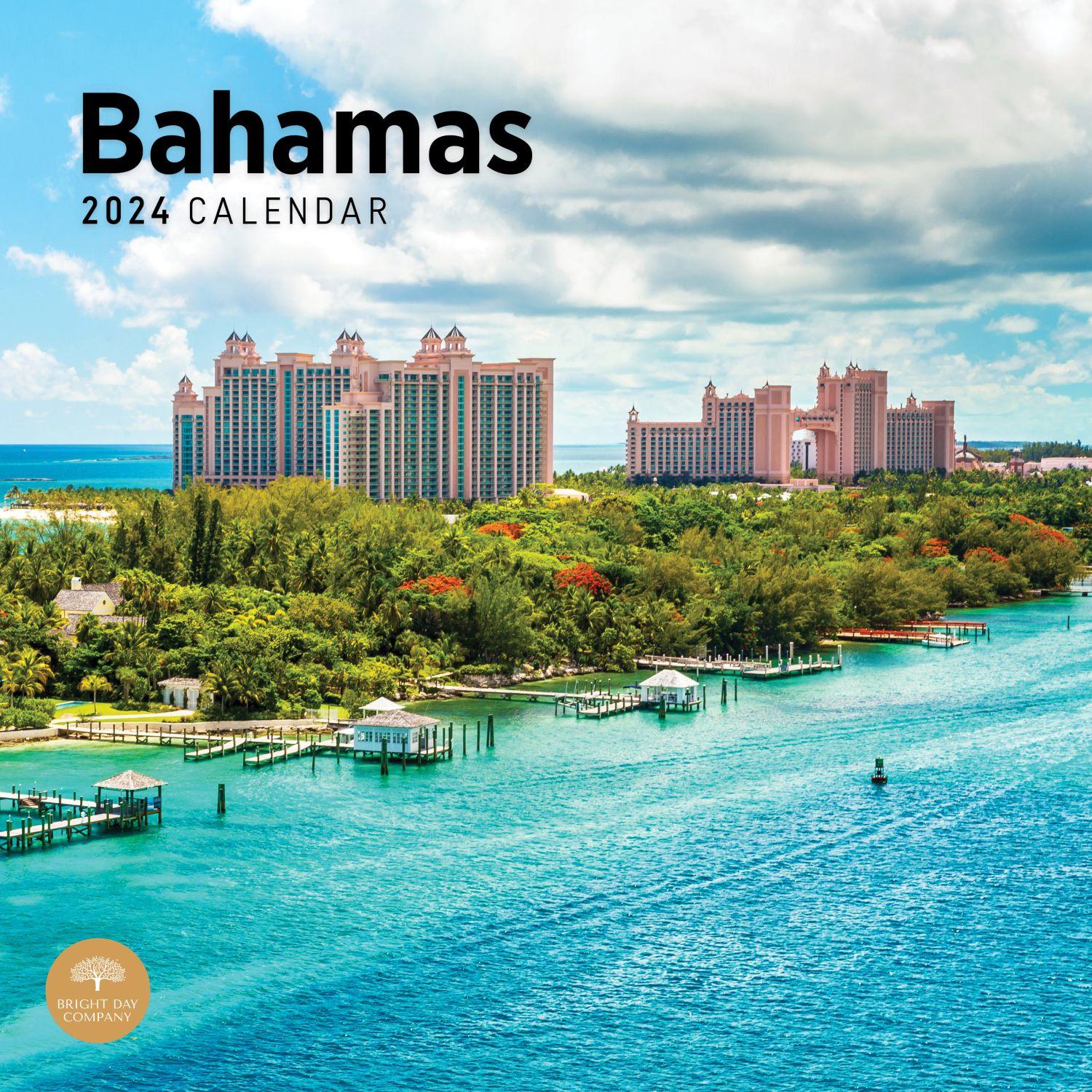 Bahamas 2024 Wall Calendar