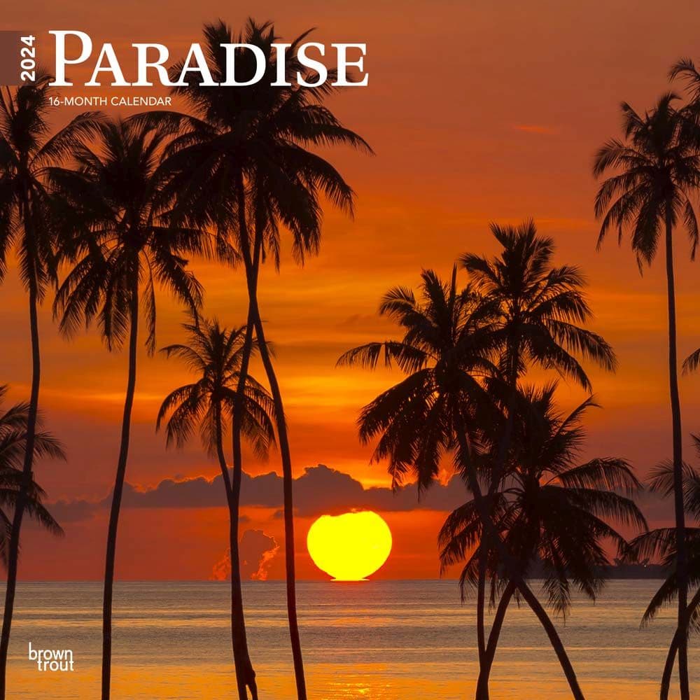 Paradise 2024 Wall Calendar