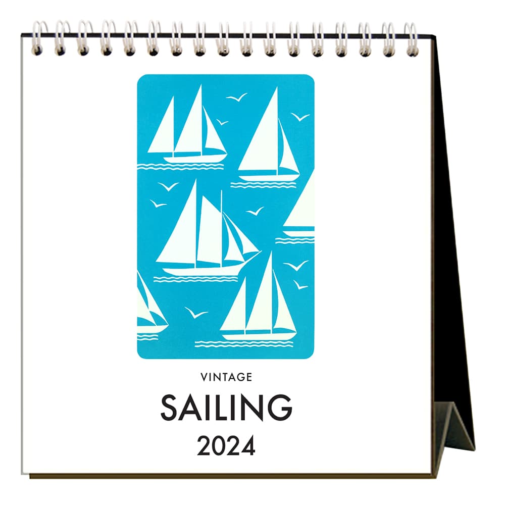 Sailing 2024 Easel Desk Calendar