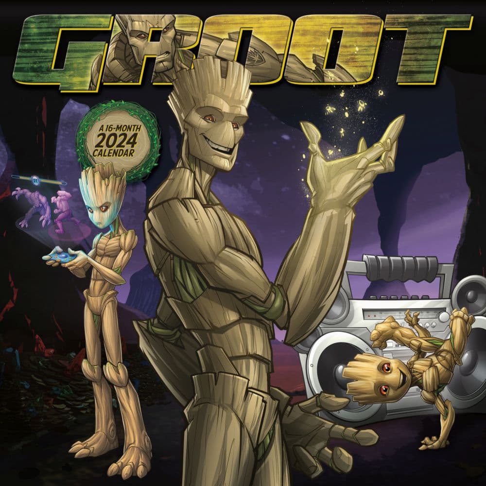 Marvel Groot 2024 Wall Calendar