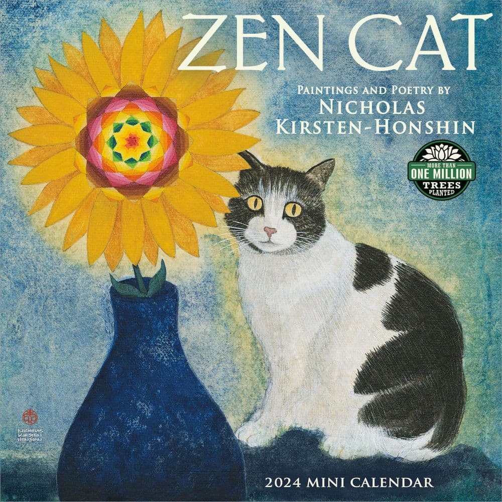 American Cat 2024 Wall Calendar