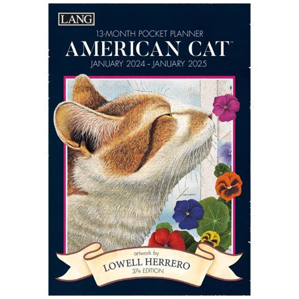 American Cat Monthly 2024 Pocket Planner